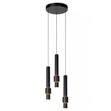 Lucide LED Hanglamp MARGARY - 3x4W - 2700K warm wit licht - ¯28cm - Dimbaar - Zwart Lucide LED Hanglamp MARGARY - 3x4W - 2700K warm wit licht - ¯28cm - Dimbaar - Zwart