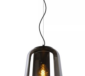 Lucide LED Hanglamp GLORIO - E27 fitting - Â¯32cm - Zwart