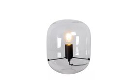 Lucide LED Tafellamp VITRO - E27 fitting - Transparant Lucide LED Tafellamp VITRO - E27 fitting - Transparant