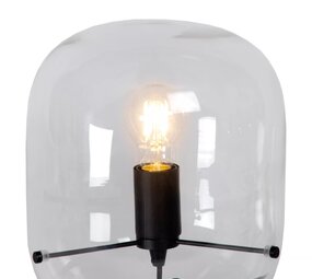 Lucide LED Tafellamp VITRO - E27 fitting - Transparant