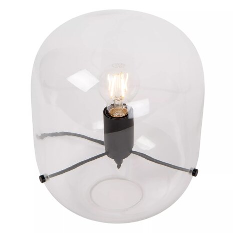 Lucide LED Tafellamp VITRO - E27 fitting - Transparant Lucide LED Tafellamp VITRO - E27 fitting - Transparant