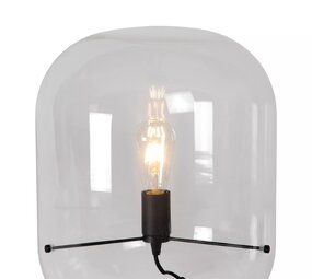 Lucide LED Tafellamp VITRO - E27 fitting - Â¯35cm - Transparant