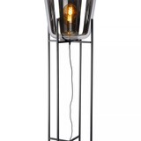 Lucide LED Vloerlamp GLORIO - E27 fitting - Â¯45 - Zwart
