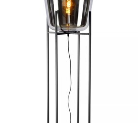 Lucide LED Vloerlamp GLORIO - E27 fitting - Â¯45 - Zwart