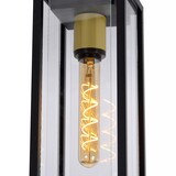 Lucide LED plafonnire LAURENS - IP54 - E27 fitting - Zwart