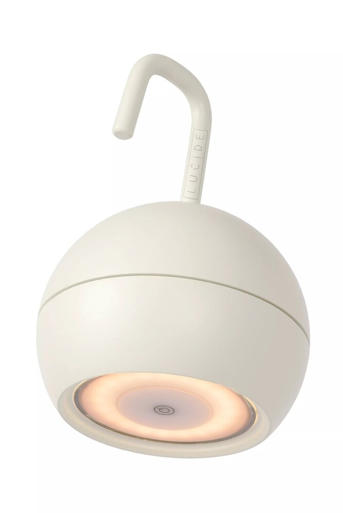 Lucide LED Hanglamp SPHERE - 2W - 2700K warm wit licht - ¯102mm - 3 stap dimbaar - IP54 - Wit Lucide LED Hanglamp SPHERE - 2W - 2700K warm wit licht - ¯102mm - 3 stap dimbaar - IP54 - Wit