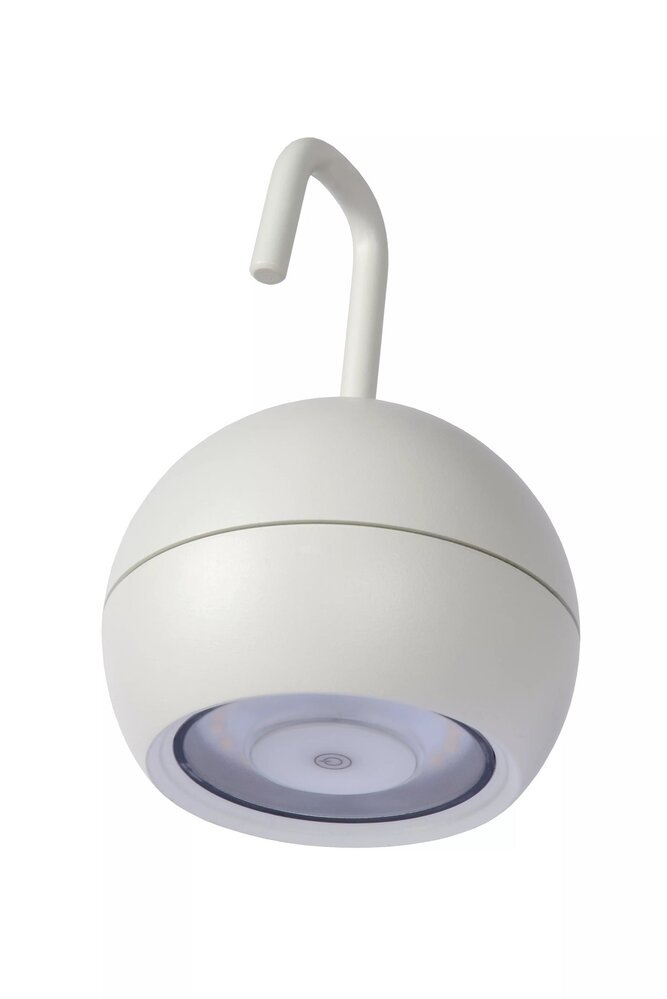 Lucide LED Hanglamp SPHERE - 2W - 2700K warm wit licht - ¯102mm - 3 stap dimbaar - IP54 - Wit Lucide LED Hanglamp SPHERE - 2W - 2700K warm wit licht - ¯102mm - 3 stap dimbaar - IP54 - Wit