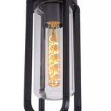 Lucide LED plafonnire GARLAND - E27 fitting - IP44 - Â¯151mm - Zwart