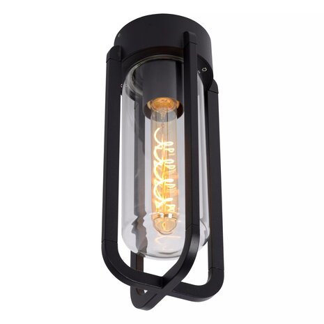 Lucide LED plafonnire GARLAND - E27 fitting - IP44 - ¯151mm - Zwart Lucide LED plafonnire GARLAND - E27 fitting - IP44 - ¯151mm - Zwart
