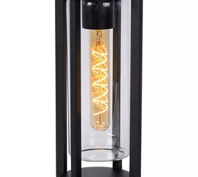 Lucide LED Tafellamp GARLAND - IP44 - E27 fitting - Â¯151mm - Zwart