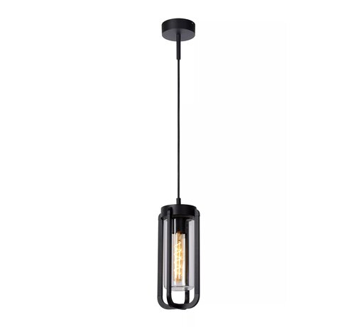 LED Hanglamp GARLAND - IP44 - E27 fitting - ¯151mm - Zwart