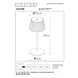 Lucide Dimbare LED Buiten Tafellamp IP54 - Justine Zwart - 2W 210Lm - 2700K 927 Warm Wit | Accu / Batterij - 3 jaar garantie Lucide Dimbare LED Buiten Tafellamp IP54 - Justine Zwart - 2W 210Lm - 2700K 927 Warm Wit | Accu / Batterij - 3 jaar garantie