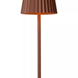 Lucide LED Tafellamp buiten JUSTINE - 2W - 2700K - IP54 - Dimbaar - Roest bruin