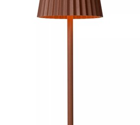 Lucide LED Tafellamp buiten JUSTINE - 2W - 2700K - IP54 - Dimbaar - Roest bruin