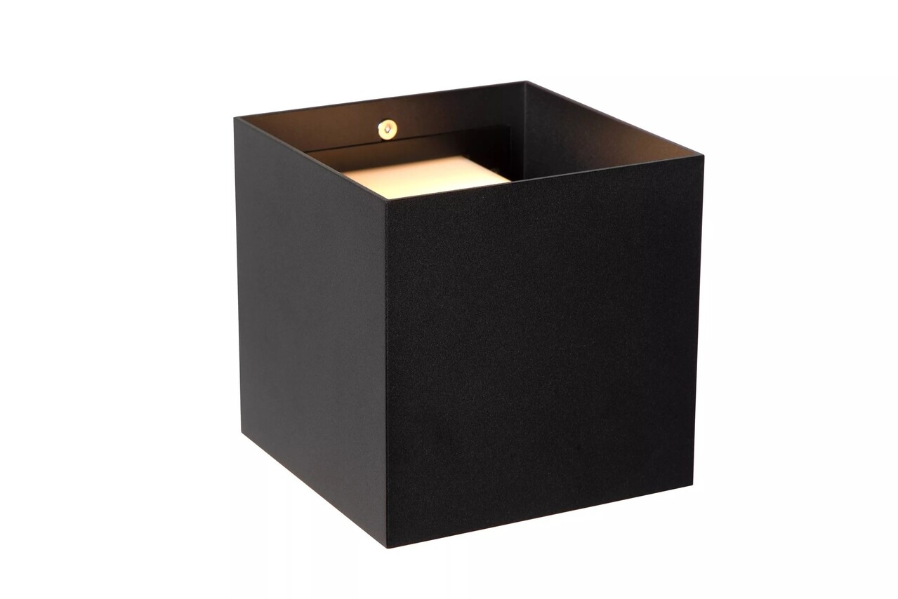 Lucide LED Wandlamp EXETER - IP54 - E27 fitting - Zwart