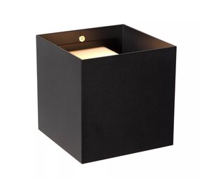 Lucide LED Wandlamp EXETER - IP54 - E27 fitting - Zwart