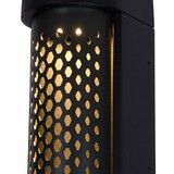 Lucide LED Wandlamp KIRAN - IP65 - 10W - 2700K - Zwart