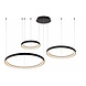 Lucide Dimbare LED Hanglamp - 780MM Ringlamp VIDAL Zwart - 120W 2700K 927 Warm Wit - 3-Lichts | TRIAC Dimbaar - 3 Jaar Garantie Lucide Dimbare LED Hanglamp - 780MM Ringlamp VIDAL Zwart - 120W 2700K 927 Warm Wit - 3-Lichts | TRIAC Dimbaar - 3 Jaar Garantie
