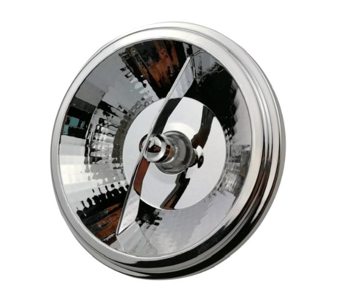 LED GU10 AR111 - 12W - 2700K warm wit licht - 24 graden - Dimbaar