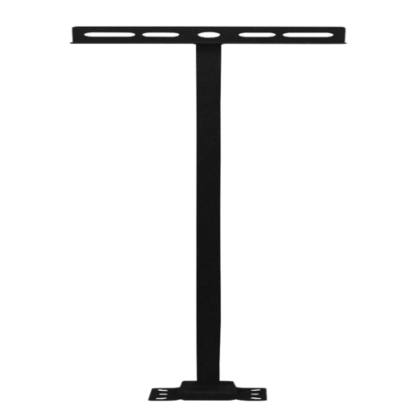 LED Schijnwerper muursteun - 50cm