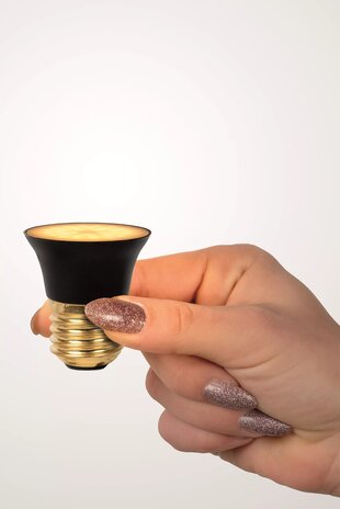 Lucide LED Lamp G45 dimbaar - E27 fitting - ¯43mm - 5W - 2700K warm wit licht - 3 StepDim - Zwart Lucide LED Lamp G45 dimbaar - E27 fitting - ¯43mm - 5W - 2700K warm wit licht - 3 StepDim - Zwart