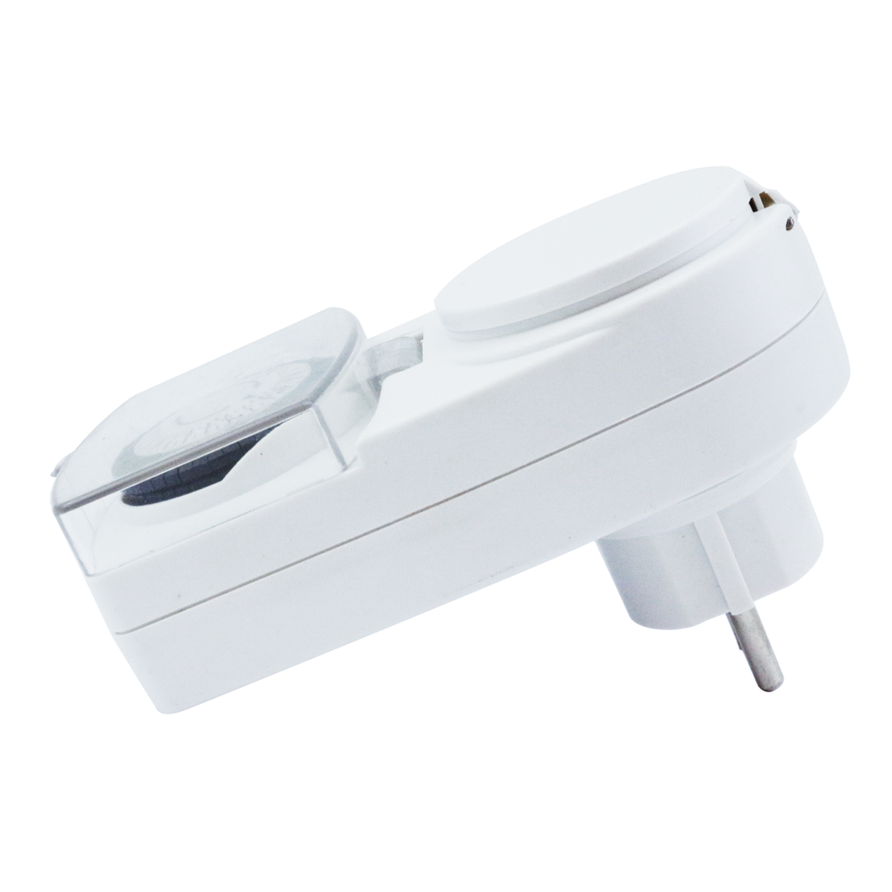 Aigostar Mechanische tijdschakelaar DE - IP44 - 24 uur - Wit