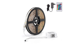 Aigostar WiFi LED Strip - 5 meter - 16,5W - RGBW - Incl. afstandsbediening Aigostar WiFi LED Strip - 5 meter - 16,5W - RGBW - Incl. afstandsbediening