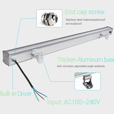 Mi-Light MiLight Wall Washer - 48W - IP66 - 60lm p/w - RGB+CCT - 3 jaar garantie