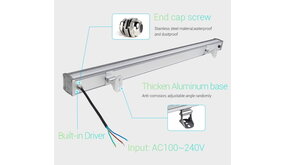 Mi-Light MiLight Wall Washer - 48W - IP66 - 60lm p/w - RGB+CCT - 3 jaar garantie Mi-Light MiLight Wall Washer - 48W - IP66 - 60lm p/w - RGB+CCT - 3 jaar garantie