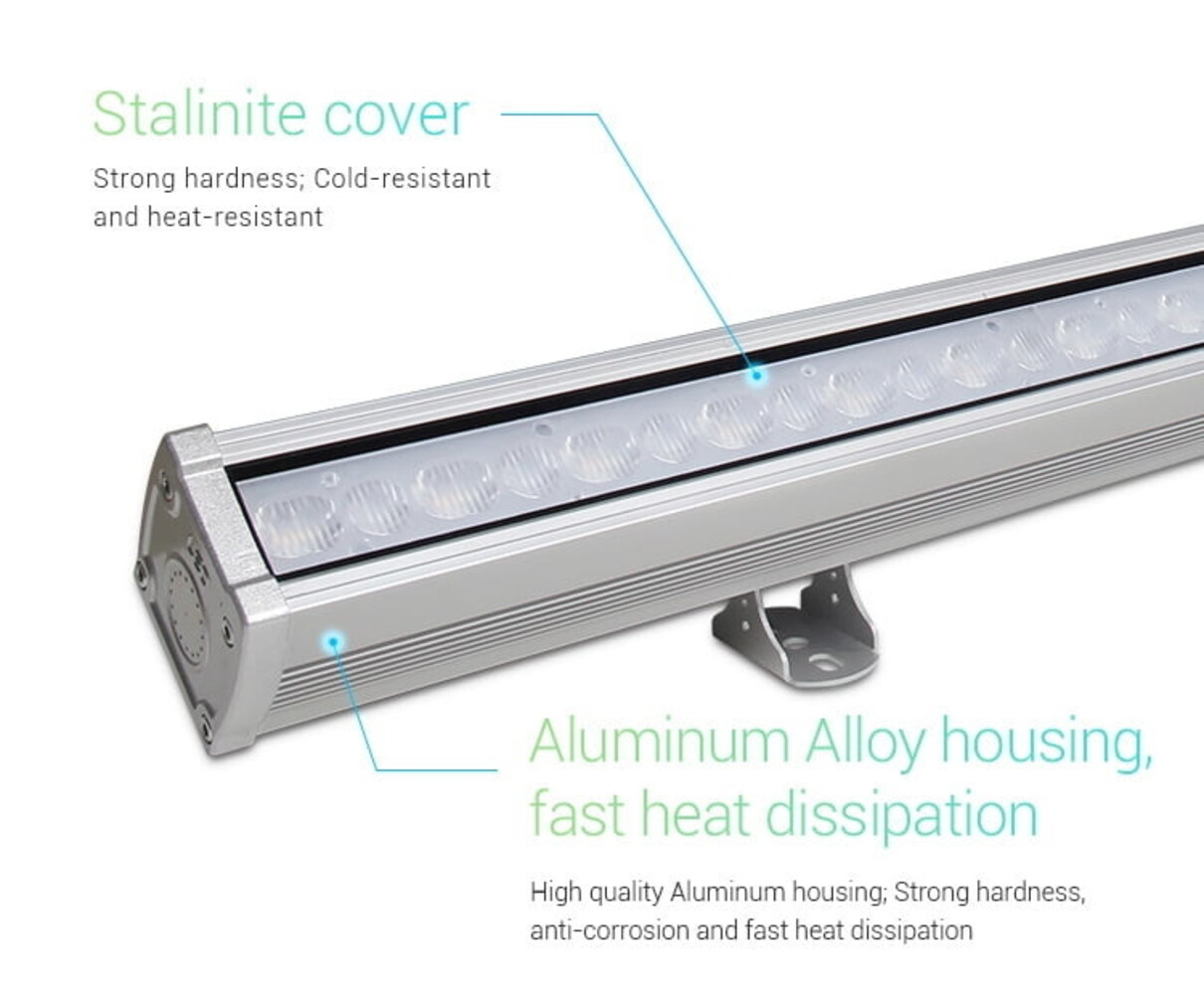 Mi-Light MiLight Wall Washer - 48W - IP66 - 60lm p/w - RGB+CCT - 3 jaar garantie Mi-Light MiLight Wall Washer - 48W - IP66 - 60lm p/w - RGB+CCT - 3 jaar garantie