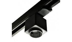 LCB LED LED 3-Fase Spannigsrail - Toebehoren | Stopcontact Zwart LCB LED LED 3-Fase Spannigsrail - Toebehoren | Stopcontact Zwart