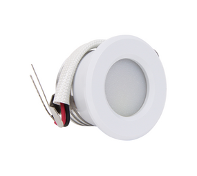 LCB LED Europe  LED Inbouwspot IP44 - Mini 37MM  - Wit - 1,5W  195LM - 827 Warm Wit | Zaagmaat 28mm - Triac Dimbaar | 230v