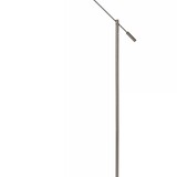 Lucide LED Leeslamp ANSELMO - 9W - 3000K warm wit licht - Â¯25cm - Mat chroom