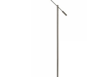 Lucide LED Leeslamp ANSELMO - 9W - 3000K warm wit licht - Â¯25cm - Mat chroom