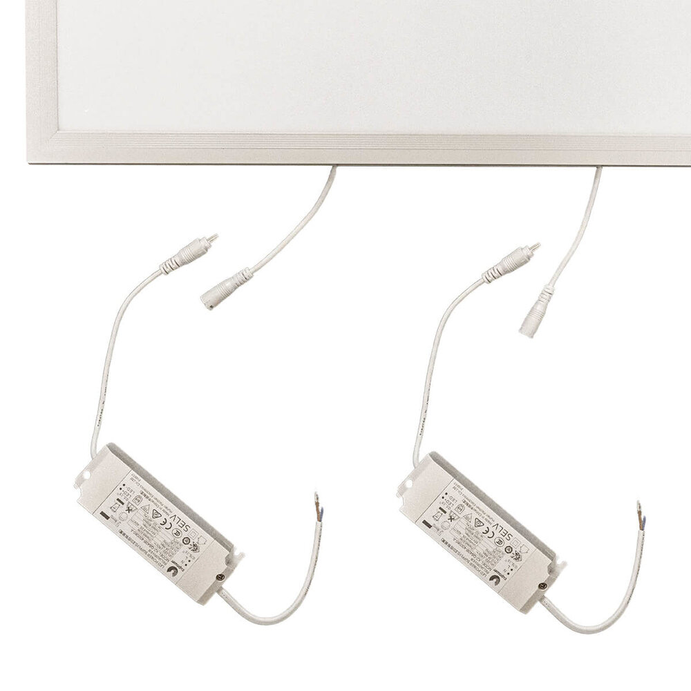 LCB LED Europe  LED paneel 120x60cm - Backlit ECO - 60W 6600Lm - 4000K 840 Koel wit | UGR22 opaal wit - 3 jaar garantie