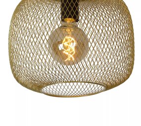 plafonnire MESH - Â¯30cm - E27 fitting - Excl. lichtbron - Mat goud/Messing