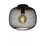 plafonnire MESH - ¯30cm - E27 fitting - Excl. lichtbron - Zwart plafonnire MESH - ¯30cm - E27 fitting - Excl. lichtbron - Zwart