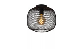 plafonnire MESH - ¯30cm - E27 fitting - Excl. lichtbron - Zwart plafonnire MESH - ¯30cm - E27 fitting - Excl. lichtbron - Zwart
