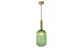 Hanglamp MALOTO - ¯20cm - E27 fitting - Excl. lichtbron - Groen Hanglamp MALOTO - ¯20cm - E27 fitting - Excl. lichtbron - Groen