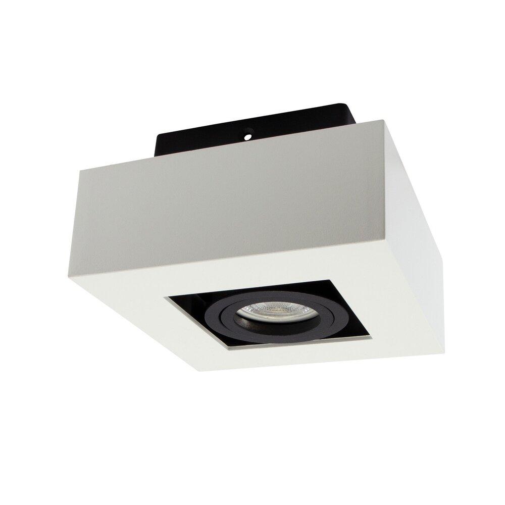Spectrum voor de installateur LED Plafondspot MIRORA – Kantelbaar – GU10 Fitting – Aluminium – 10W Max – IP20