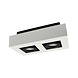 Spectrum voor de installateur LED Plafondspot MIRORA - 2xGU10 fitting - Kantelbaar - Wit/Zwart
