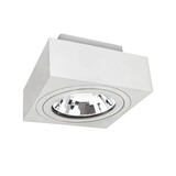 Spectrum voor de installateur LED Plafondspot MIRORA - 1xGU10 AR111 fitting - Kantelbaar - Wit
