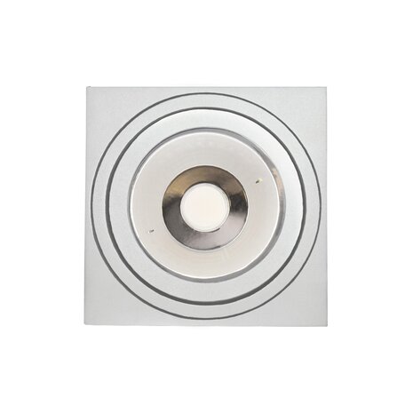 Spectrum LED Plafondspot MIRORA - 1xGU10 AR111 fitting - Kantelbaar - Wit