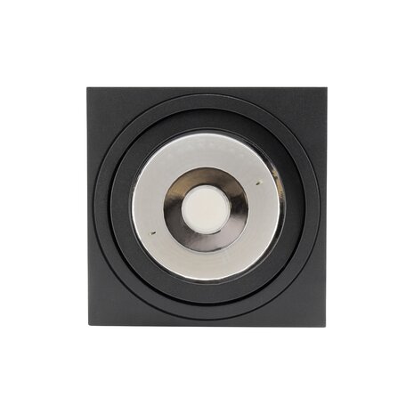 Spectrum LED Plafondspot MIRORA - 1xGU10 AR111 fitting - Kantelbaar - Zwart Spectrum LED Plafondspot MIRORA - 1xGU10 AR111 fitting - Kantelbaar - Zwart