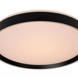 Lucide plafonnire NURIA - Â¯50cm - 36W - 2700K warm wit licht - Dimbaar - Zwart