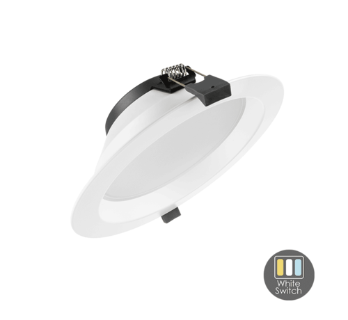 LED Downlight ORTHO WIT - 15W - Zaagmaat ¯170 - White switch
