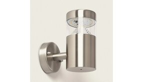LED Wandlamp Buiten - 6W - 3000K - Roestvrij staal LED Wandlamp Buiten - 6W - 3000K - Roestvrij staal