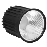 LCB LED Europe  LED Spot Verdiept - MR16 Module ZWART - 9W 550Lm - 2700K 827 Warm Wit - GU10 Fitting