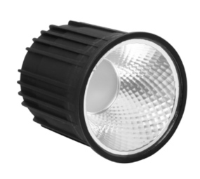 LCB LED Europe  LED Spot Verdiept - MR16 Module ZWART - 9W 550Lm - 2700K 827 Warm Wit - GU10 Fitting