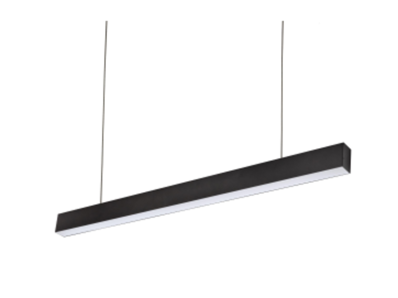 Spectrum voor de installateur LED Pendelarmatuur 112CM - Zwart Allday - 30W 4350Lm - 4000K 940 Koel Wit | Dimstep Sensor - UGR19 Prisma - 1120x74x44mm Spectrum voor de installateur LED Pendelarmatuur 112CM - Zwart Allday - 30W 4350Lm - 4000K 940 Koel Wit | Dimstep Sensor - UGR19 Prisma - 1120x74x44mm
